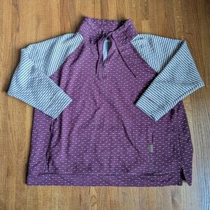 Maurices | Zip Collared Patterned Sweatshirt | 2